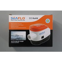 SEAFLO 소형 요트 선박용 배수펌프 오토 빌지 펌프 12V 1100GPH, 12V1100GPH