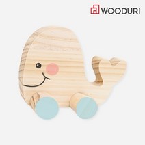 우드리 DIY 목공체험 목공수업 만들기재료 - 동물자동차, 고래 자동차