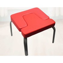 물구나무서기의자 원목 요가체어 홈트 거꾸로 수동, 검은색