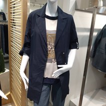 [행복한백화점][트리아나]여성 여름 하프 롤업 자켓 TD2GA06