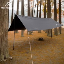 마운틴하이커 블랙코팅타프 렉타 자와선차단 3mX4m _ 2301013EA, 쿠팡 본상품선택