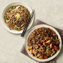애슐리 한식 세트 (당면듬뿍 안동 찜닭+고기듬뿍 잡채) 총 4인분