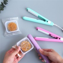 과자봉지 비닐 PVC필름 접착기 실링기 가정용 업소용 밀봉기 미니 휴대용 열 밀봉 기계 식품 진공 실러 인감 포장 플라스틱 임펄스 실러 가방 클립 핸드 헬드, c