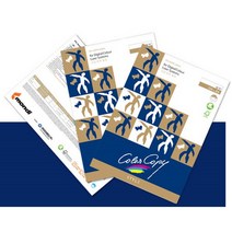 (MONDI A4 컬러레이저 전용지 미색 100g 1권 (100매) 컬러레이저/미색/전용지/매, 단일 종이/파일 사이즈