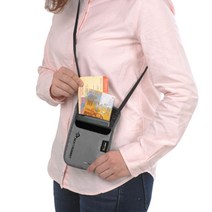 씨투써밋 패스포트 파우치 RFID SM GY 여권가방 여행지갑 소매치, 단품
