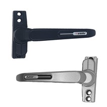 샷시 샤시 창문 프로젝트 창 손잡이 레버 잠금 장치 핸들 문열림 문닫힘 알루미늄샤시 블랙 화이트, 2. 블랙, 1개