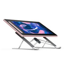 XPPen- 아티스트 12 펜 그래픽 태블릿 모니터 드로잉 127% sRGB 8192 레벨 8 키 틸트 지원 Windows mac Android, 핑크 with Stand