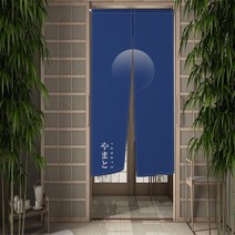 바란스커튼 중문커튼 가리개 일본식 단어 주방 커튼 침실 파티션 출입구 풍수 문 장식 AliExpress, CTS00005+70x150cm