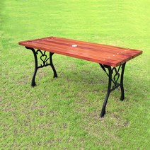 브릿지테이블 야외용테이블 벤치테이블 휴게소 정원 가든 테라스 카페 캠핑 리조트