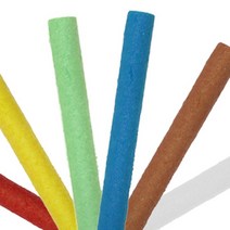 옥수수깡 긴 수수깡 장난감 스틱콘 20cm 50개, 파랑, 본상품선택