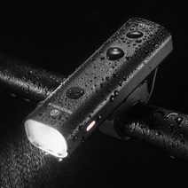 USB 충전식 LED 자전거 라이트, 1개