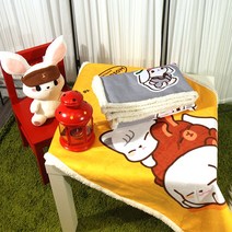 일음쇼핑^^*m오잉 양털 무릎담요 - 귀여운 사막여우 이와 폴링이 정품 라이센스 국내제작 상품 겨울 독서실 학교 망토 블랭킷 포근한 휴대용 차일medi^*^