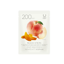 [딜라이트] 쫀득한 복숭아 말랭이 | 복숭아 90% 함유 과일 건과일, 6개, 62g