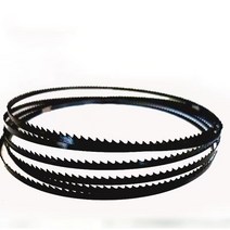 밴드쇼 밴드쏘 1400 길이 직선 목공 톱날 테이프 블레이드 3 개 6.35mm, 04 1790-6-6T