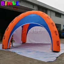 에어텐트 공기주입식텐트 원터치텐트 맞춤형 제작 6x3m 돔 모양의 팽창식 텐트 4 개의 이동식 벽 전시용, 01 no printing4walls_01 6mx3m