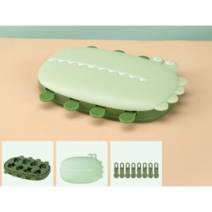 실리콘 수제 아이스크림 스틱몰드 과일 플라워 애니멀형 파티 음료바 트레이 얼음틀 샤베트 3D 위스키 얼음큐브 아이스크림메이커 여름가정용 아이스바 만들기 홈메이드, 선택11-8칸 스틱몰드1p+막대 8개