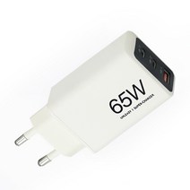 언리시 65W 초고속 미니 3포트 멀티 충전기, Oreo 오레오, 1개