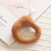 무속성솜인형 무속성인형 아이돌인형 도착 토스트 빵닭 다리데친 계란 머리 커버 모자 허벅지 머리 커버 아이돌 인형 451, 검은, 20cm