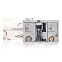 손봉훈천일염 소금습관 요리의정석 4종 선물세트 소금 답례품 솔트, 1개