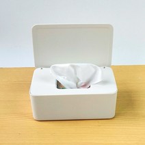 각티슈커버 미니 케이스 가정용 플라스틱 방진 박스 데스크탑 인감 홈 오 사각티슈케이스, 01 White