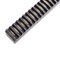 웜기어 감속기 모터 HLTNC 2Pcs 1Mod 1 모듈러스 12x12x500mm 고정밀 기어 랙 스틸 + M 25 치아 30 피니언, 03 25 치아_01 6mm