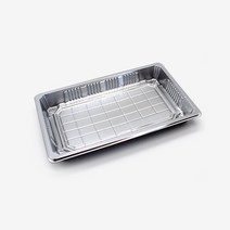 더팩컴퍼니 XYW-07 실버 초밥용기 스시포장용기 100개 400개, 1세트