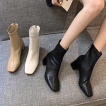 봄가을 패션 데이트 코디 멋쟁이 구두 오피스룩 부츠 중년 여성 신발 여자 쇼핑몰 앵글 예
