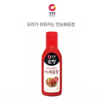 요리가 쉬워지는 청정원 만능볶음장300g 매콤달콤 맛있는 볶음양념, 1개