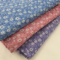 코잠데이 100% 린넨 꽃무늬 카페트 겸 패드, 린넨 퍼플