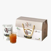 지리산토종 참옻농장 특허받은 옻이 오르지 않는 참옻 진액 파우치 100ml 60팩 무농약 참 옻나무 무첨가