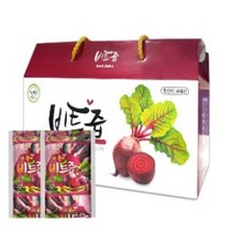 엄마애손 국내산 레드비트100% 즙 진액 순수 원액 주스 추출액 농축액 액상차 30포 액기스 파우치 베타인 비타민C 식이섬유 안토시아닌 엽산 철분 칼륨 마그네슘 칼슘 항산화식품 효능 먹는법 온가족 건강식품 건강즙 슈퍼푸드 명절 선물, 30p, 100ml