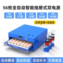 병아리부화기 키우기 만들기 메추리 알 부하기 부화기 소형 가정용 전자동 인큐베이터.루딘이 병아리를 부화시키는 기계 스마트 인큐베이팅 박스, 22 투명