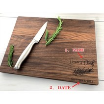 원목도마 나무도마 플레이팅도마 플레이팅나무도마주방 도마 스테이크 브레드보드 각인 맞춤 텍스트 선물