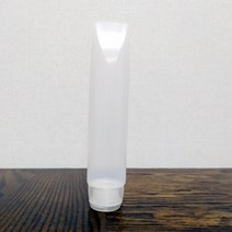 투명 튜브 공병 50g 샴푸 린스 폼클렌징 여행 휴대용 리필 소분용기 흘림방지 2중실링