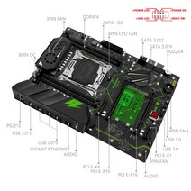 MACHINIST-MR9A PRO X99 마더보드 LGA 2011-3 키트 Xeon E5 2650 V4 CPU 프로세서 16G = 2x8G DDR4 2666MHz RAM 메모리 N