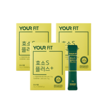 [첫 구독 2천원할인] 매일 가벼워지는 효소채움 1분기 플랜 / 동국제약 유어핏 효소S 플러스 (3개월분), 정기구독 효소S x 3박스 N04