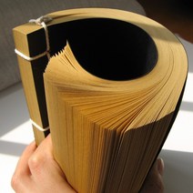 금실 은실 전통 제본 블랙 표지 공책 옛날 서책 무지 노트 서당 책 고전 책자, 금색 실제본 /크라프트지 내지