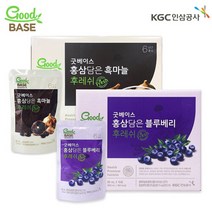 [굿베이스] 홍삼담은 블루베리 흑마늘 후레쉬 (각 10포 택1), 홍삼담은 블루베리 후레쉬 10포