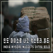 (커피생두) 67 인도 마이소르너깃 엑스트라볼드 500g