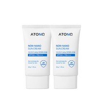 SPF50+ 온가족 겸용 논나노 무기자차 아기선크림 50g 1개+1개, 논나노 무기자차 선크림