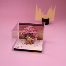 입체 메모지 메모패드 노트 모형메모지 입체메모지 종이 포스트잇, I