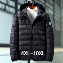 쥬엔리치 남자 빅사이즈 패딩 후드 점퍼 남성 자켓 봄 등산 가을 겨울 잠바 4XL-10XL