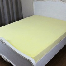 천마물산 대형수건 이불 타올 1900g 240x220cm, 노랑, 1장