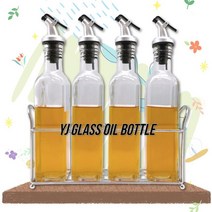 카페 시럽 용기 병 커피 바닐라 시럽 펌프 250ml x 4P