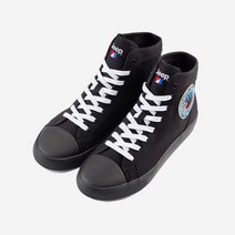 지프 레트로 하이탑 캔버스화 GL0GHU201BK BLACK