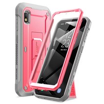 Supcase 갤럭시 A10e 핸드폰케이스 내장형 보호필름 거치대 풀커버