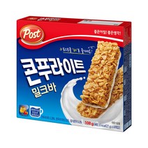 포스트 콘푸라이트 밀크바 108g, 3개