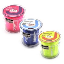 다이와 저스트론 DPLS 나일론 낚시줄 세미플로팅 원투 원줄 500mm, 핑크, 5