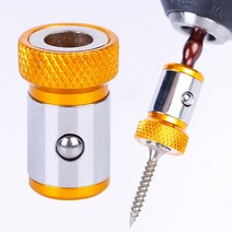 1pc 스크루 드라이버 비트 헤드 자기 링 자석 코일 자화 휴대용 나사 제거 도구