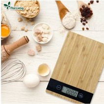 마이리빙 대나무 주방저울 MLV-4S 3Kg 쿠킹타이머증정, 단품, 단품